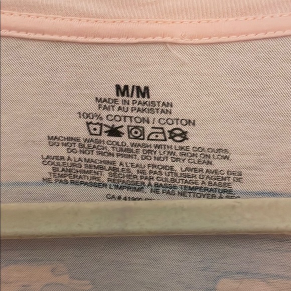 Pink Graphic Tee with Tarot Design size M - Picture 4 of 5